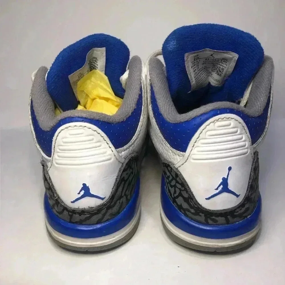 The Jordan 3 Retro Racer Blue 10C